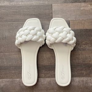 Cute braided sandals